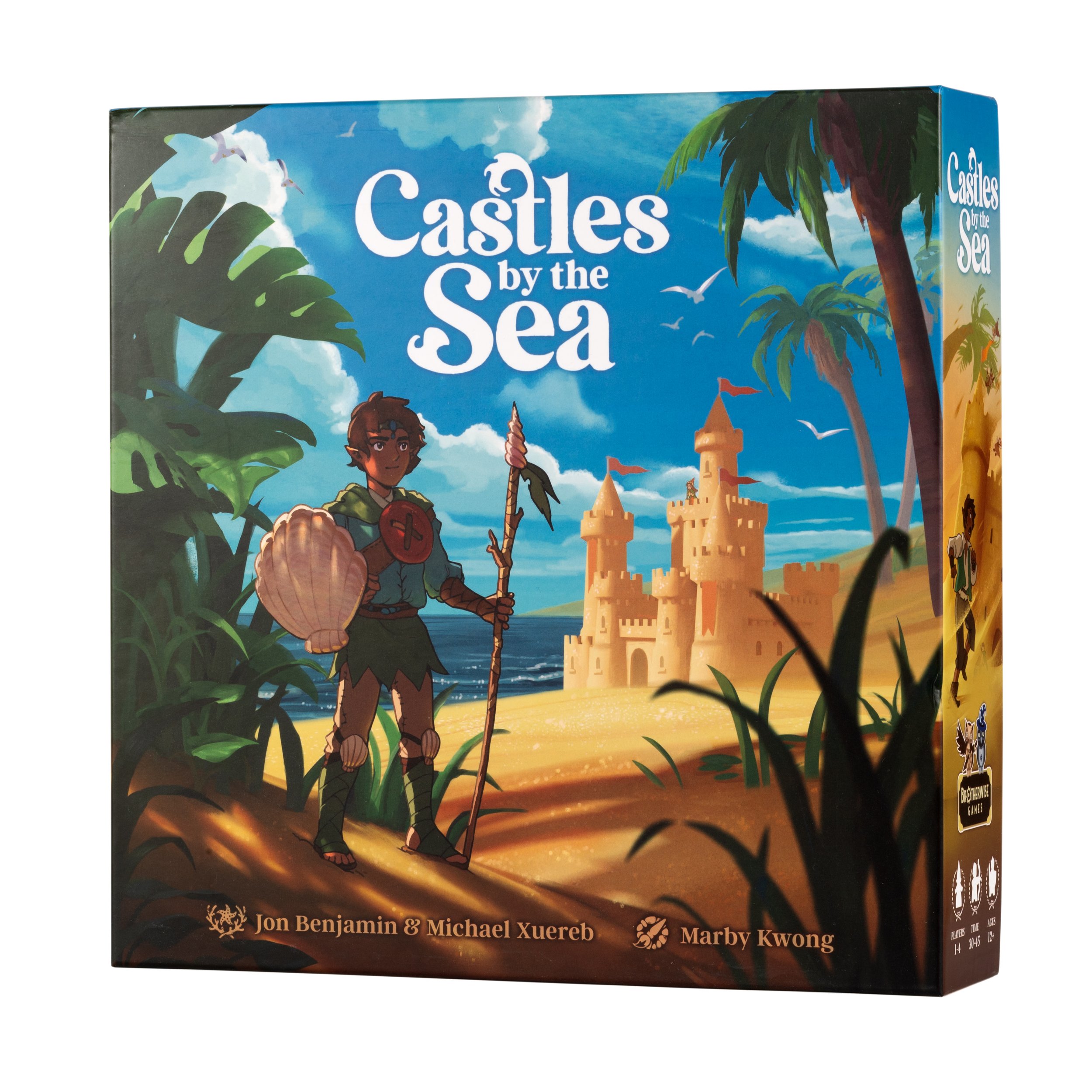 Castles by the Sea Wooden Box Insert — Brotherwise Games